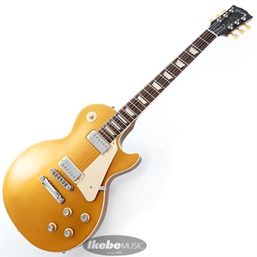 Gibson Les Paul Delux Gold Top 送料込 Gibson 大幅値下げ!1980 Les Paul Deluxe Gold-top conversion（中古