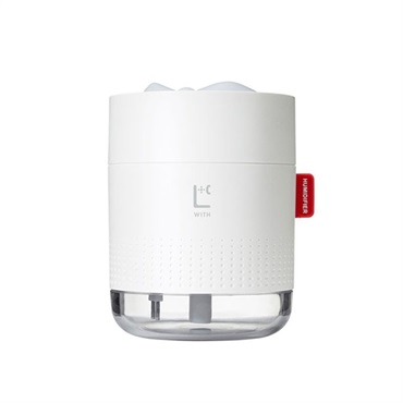SANWA SUPPLY USB-TOY100W　USB加湿器(LEDライト付き) ホワイト 【数量限定価格】 画像1