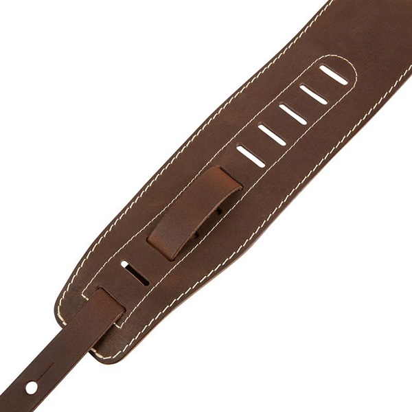 Warwick Genuine Leather Bass Strap (Brown/Gold) 【お取り寄せ商品】 画像4