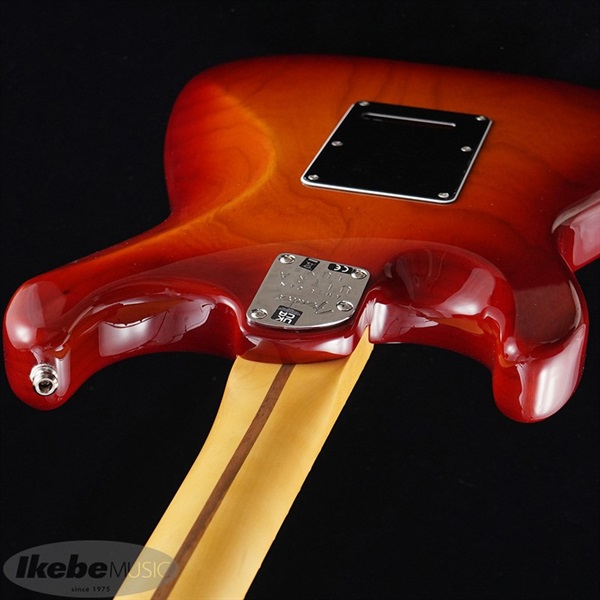 Fender USA American Ultra Luxe Stratocaster (Plasma Red Burst/Maple) 画像6