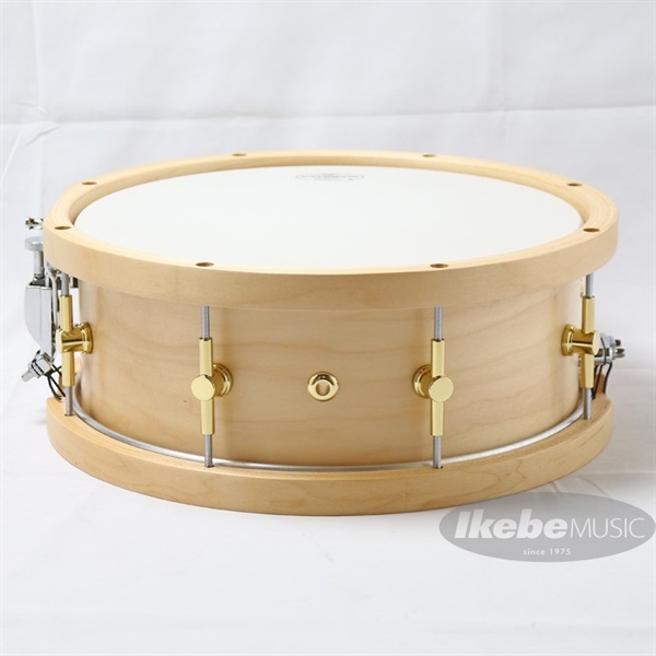 CANOPUS MO Snare Drum 14×5.5 w/Wood Hoops - Natural Oil [MO-1455WH] 画像1