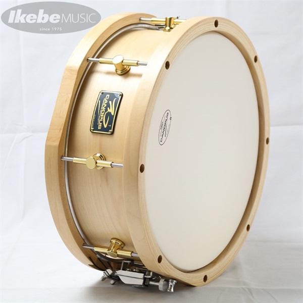 CANOPUS MO Snare Drum 14×5.5 w/Wood Hoops - Natural Oil [MO-1455WH] 画像2