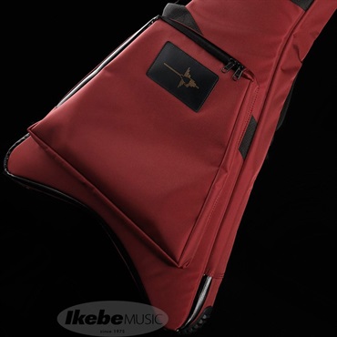 NAZCA 【受注生産品】 Protect Case for Guitar WATER PROOF [防水仕様/FVギター用] Burgundy 横掛Dカン付 画像1