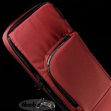 NAZCA 【受注生産品】 Protect Case for Guitar WATER PROOF [防水仕様/FVギター用] Burgundy 横掛Dカン付 画像3