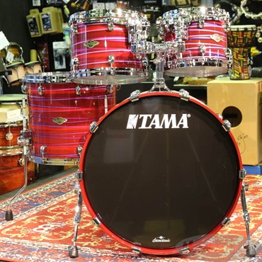 TAMA Starclassic Walnut/Birch 4pc Drum Kit [WBS42S-LPO，Lacquer Phantasm Oyster] 画像1