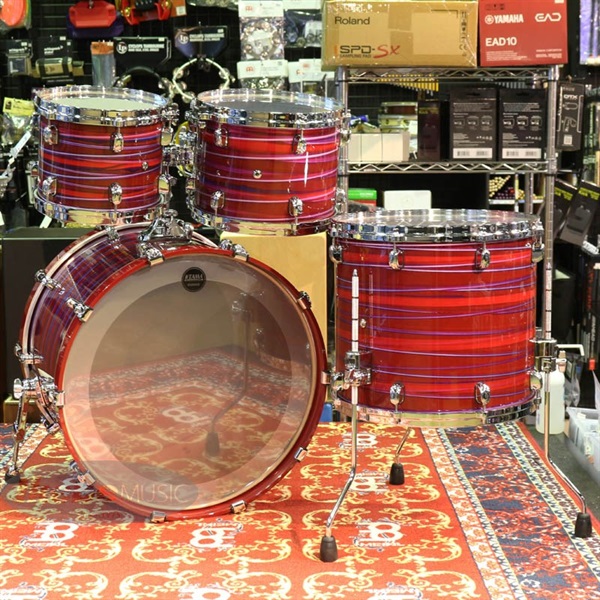 TAMA Starclassic Walnut/Birch 4pc Drum Kit [WBS42S-LPO，Lacquer Phantasm Oyster] 画像2
