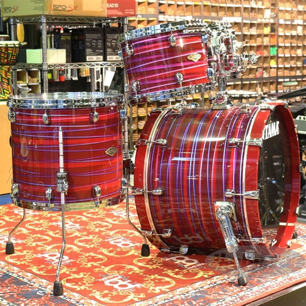 TAMA Starclassic Walnut/Birch 4pc Drum Kit [WBS42S-LPO，Lacquer Phantasm Oyster] 画像3