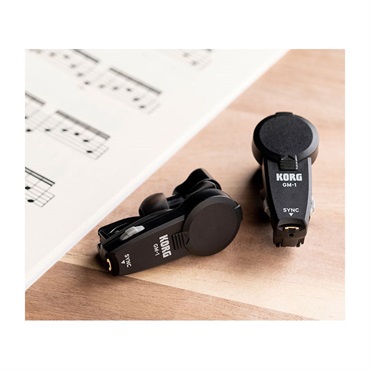KORG GM-1 / 2個セット [テンポ同期が可能なイヤホン型メトロノーム ] 画像2