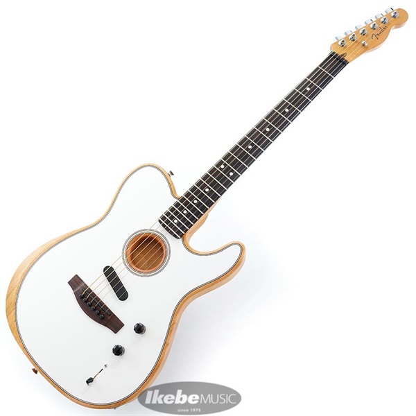 Fender Acoustics Acoustasonic Player Telecaster (Arctic White) 画像1