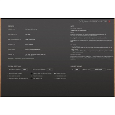 Rob Papen Predator 3 (代引不可)(オンライン納品) 画像1