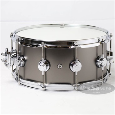 dw Collector's Satin Black Brass Snare Drum 14×6.5 [DW-SBB1465SD/BRASS/C] 画像1