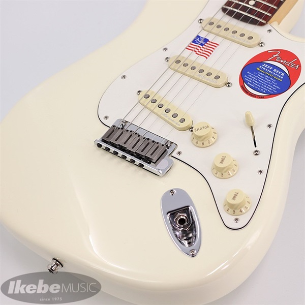Jeff Beck Stratocaster Olympic White
