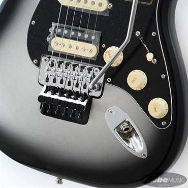 Fender USA American Ultra Luxe Stratocaster Floyd Rose HSS (Silverburst/Maple) 画像4