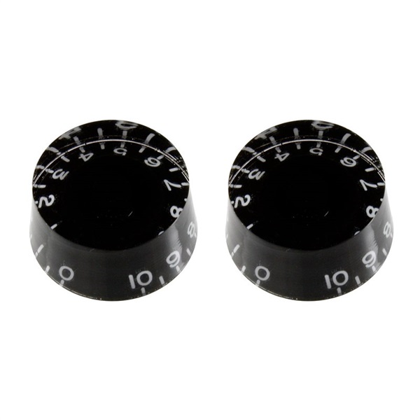 ALLPARTS Black Speed Knobs (2) [5001] ｜イケベ楽器店オンラインストア