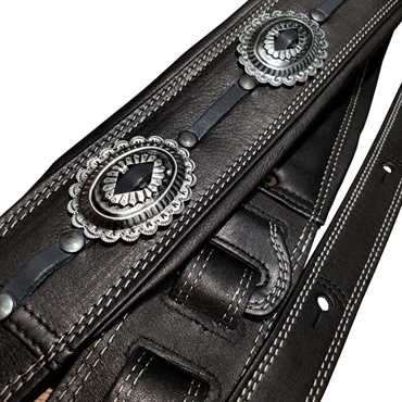 Richter Straps #1544 Springbreak I Concho [Black/Nickel] 画像1