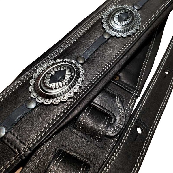 Richter Straps #1544 Springbreak I Concho [Black/Nickel] 画像1