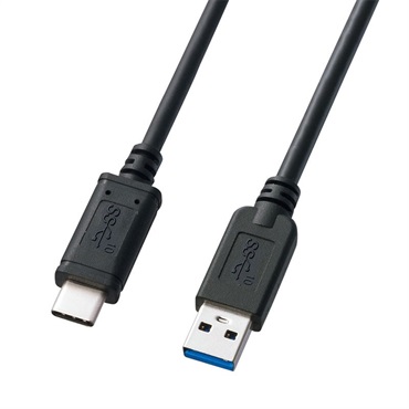 SANWA SUPPLY KU31-CA10 【1.0m】(USB3.1 Gen2 Type C-Aケーブル) 画像1