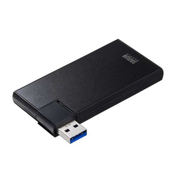 SANWA SUPPLY USB-3HSC1BK (USB3.0 4ポートハブ)(ブラック) 画像2
