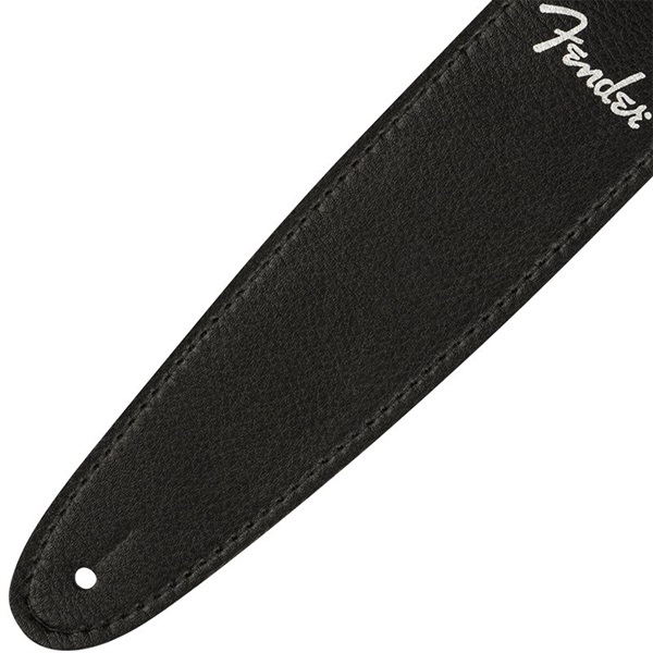Fender USA Vegan Leather Straps (Black) (#0990647000) 画像1