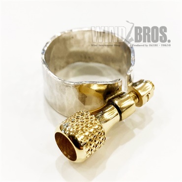 Gottsu ゴッツ テナーサックス/メタル用リガチャー Solid Silver Ligature 画像2