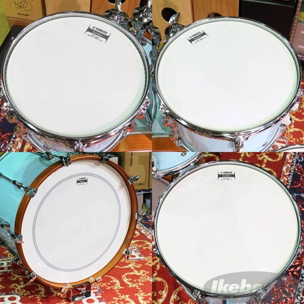 YAMAHA Recording Custom 4pc Drum Kit - Surf Green [RBB2016 SFG ＋