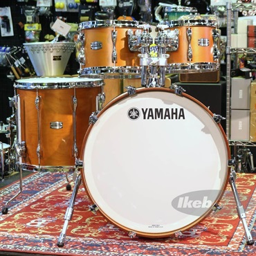 YAMAHA Recording Custom 4pc Drum Kit - Real Wood [RBB2216 RW ＋ RBP6F3 RW] 画像1