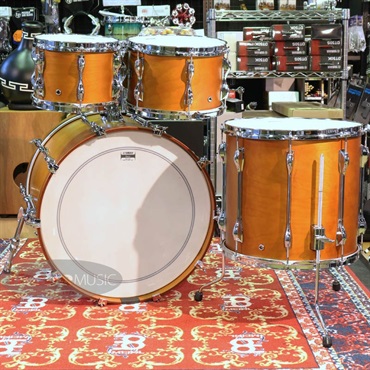YAMAHA Recording Custom 4pc Drum Kit - Real Wood [RBB2216 RW ＋ RBP6F3 RW] 画像2