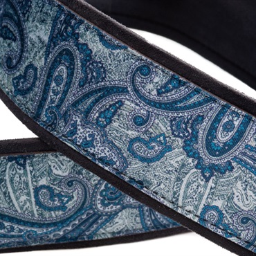 RIGHTON STRAPS J-PAISLEY VELVET (Blue) 画像1