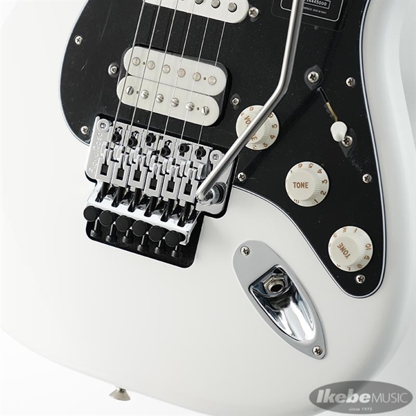 Fender MEX Player Stratocaster with Floyd Rose HSS (Polar White/Maple) [Made In Mexico] 画像4