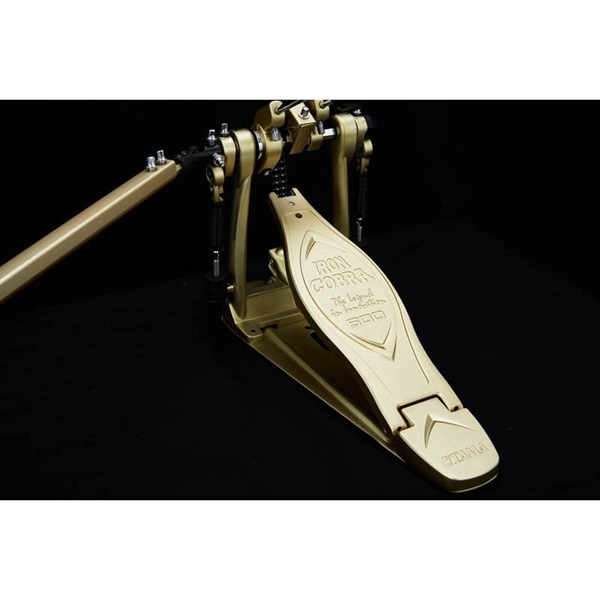TAMA Iron Cobra 600 Single Pedal - Satin Gold Edition [HP600DG] 【限定品】 画像4