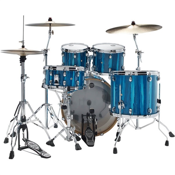TAMA Starclassic Performer 4pc Drum Kit - Sky Blue Aurora [MBS42S-SKA] 【お取り寄せ品】 画像2