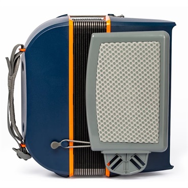 Hohner HOHNER ホーナー アコーディオン 入門向け ピアノ式 小型 XSアコーディオン ピアノキー Dark Blue 【超小型・軽量アコーディオン！】 画像3