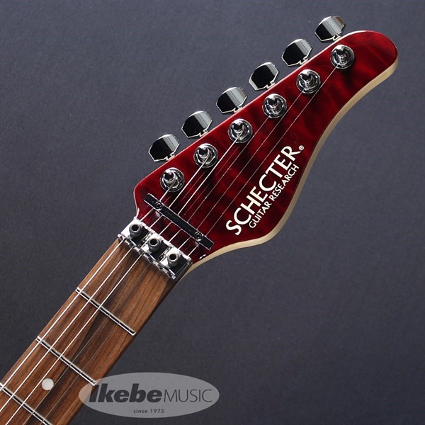 SCHECTER SD-2-24-AL (See-Thru Red/Rosewood) 画像4