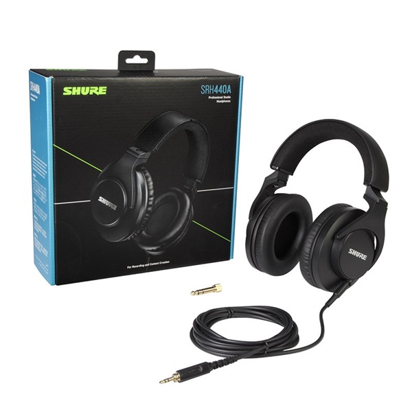 SHURE 【シュア100周年記念プレミアムセール!5/22まで】SRH440A-A(国内正規品2年保証)(シュア)(密閉型ヘッドフォン) 画像6