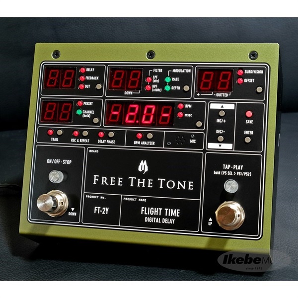 Free The Tone FLIGHT TIME FT-2Y [Digital Delay] 画像1