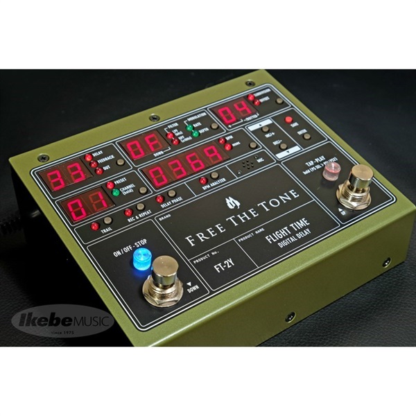 Free The Tone FLIGHT TIME FTY [Digital Delay ｜イケベ楽器店