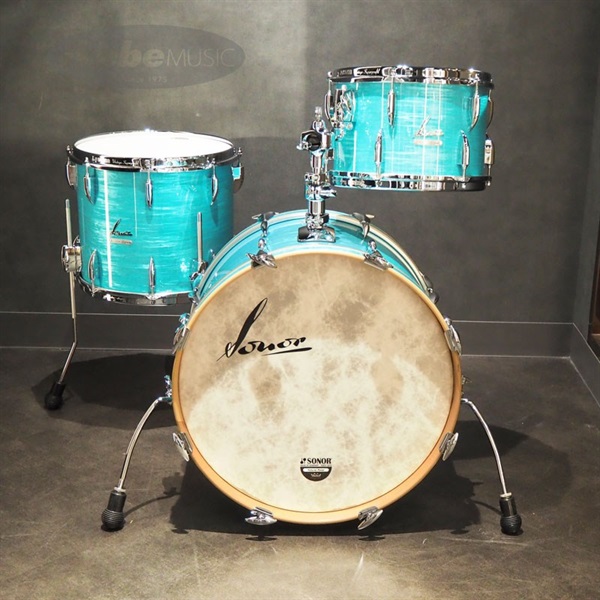 SONOR Vintage Series 3pc Drum Set [BD20，FT14，TT12/California Bluel/ VT-THREE20WM:CAB] 画像1