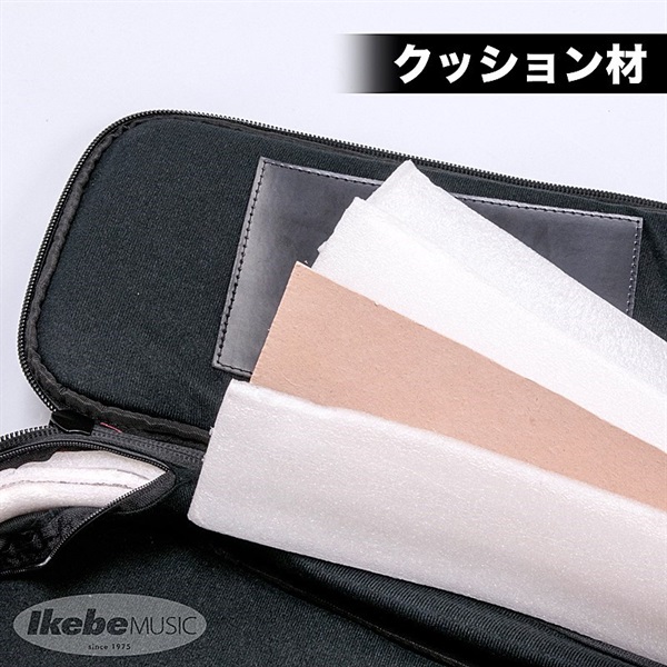Noah'sark SASH-Black [セミアコ用セミハードケース] ｜イケベ楽器店