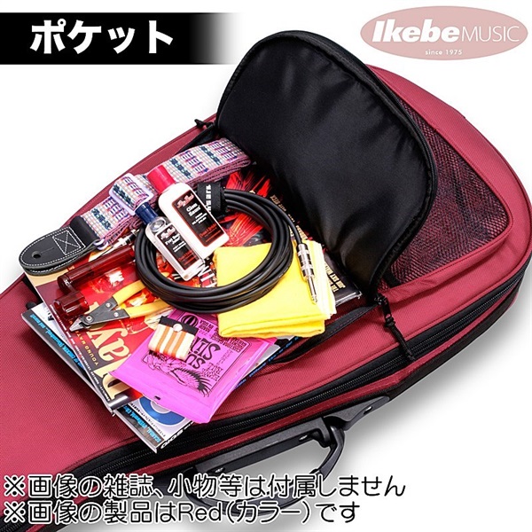 Noah'sark SASH-Black [セミアコ用セミハードケース] ｜イケベ楽器店
