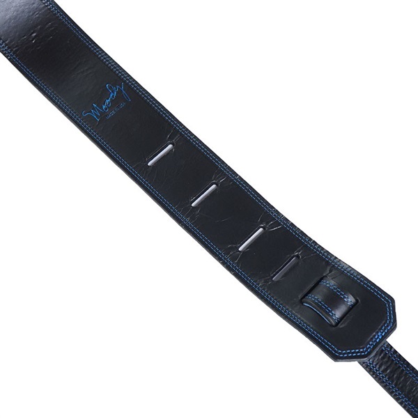 Moody Leather-Leather 2.5Std [Black-Blue] 画像3