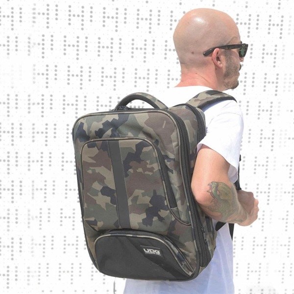 UDG U9108BC/OR Ultimate バックパック スリム Camo/Orange 【PT01 Scratch / MPC LIVE II対応ケース】 画像3