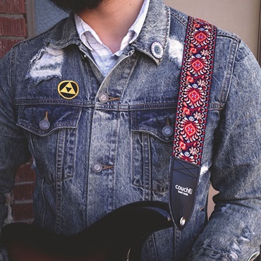 Couch Guitar Strap Classic Hendrix Hippie Weave 画像4