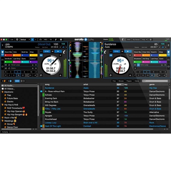 Roland DJ-707M 【Serato DJ Pro 無償ダウンロード版対応】(ローランド) 画像1