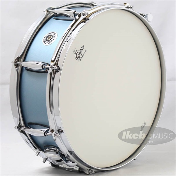 GRETSCH GBSL-0514S-8CL SIBM [Brooklyn Snare Drum 14×5 - Satin Ice Blue Metallic] 画像5