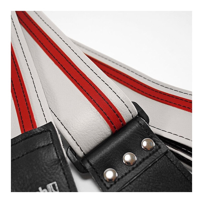 Couch Guitar Strap Racer X White/Red |イケベ楽器店 Couch Guitar Strap Racer X White/Red |イケベ楽器店