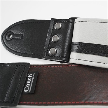 Couch Guitar Strap Racer X White/Black 画像4