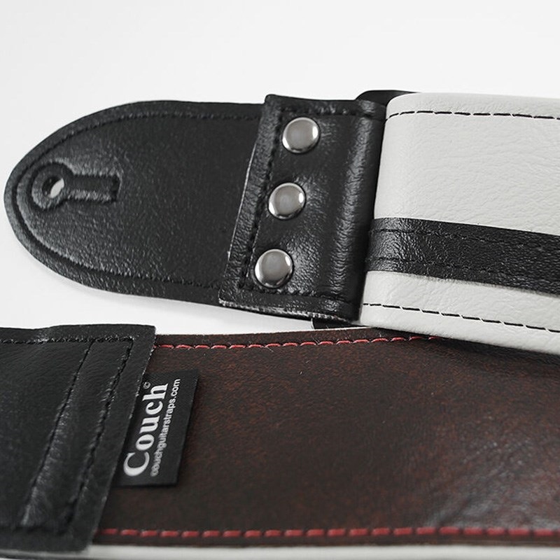 Couch Guitar Strap Racer X White/Black 画像4