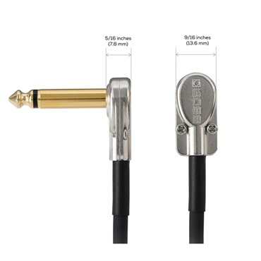 BOSS Patch Cable 10cm BPC-4-3 (3本パック)[L型-L型/パッチケーブル] 画像1