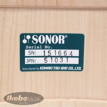 SONOR PL-1405SDW EDT [PROLITE Series Maple 14×5 Press Hoop / エルダー・ツリー] 画像7