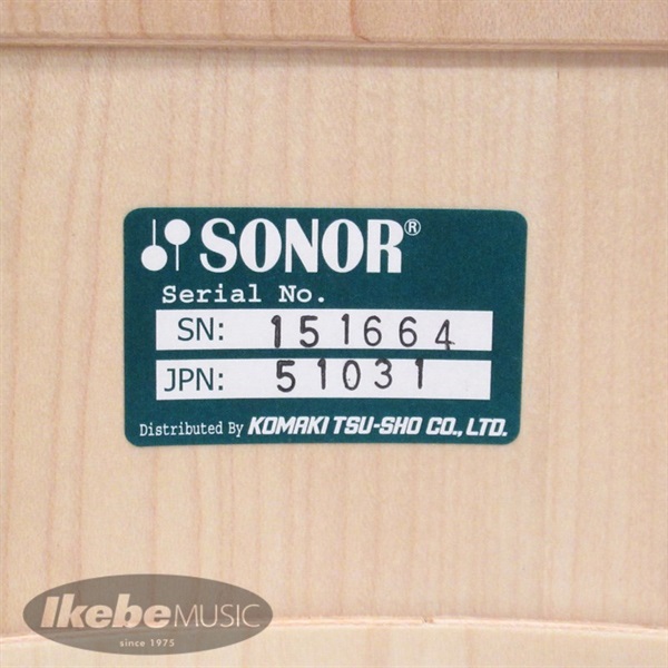 SONOR PL-1405SDW EDT [PROLITE Series Maple 14×5 Press Hoop / エルダー・ツリー] 画像7